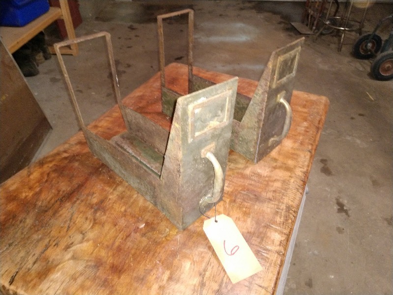 Antique Library File Drawers