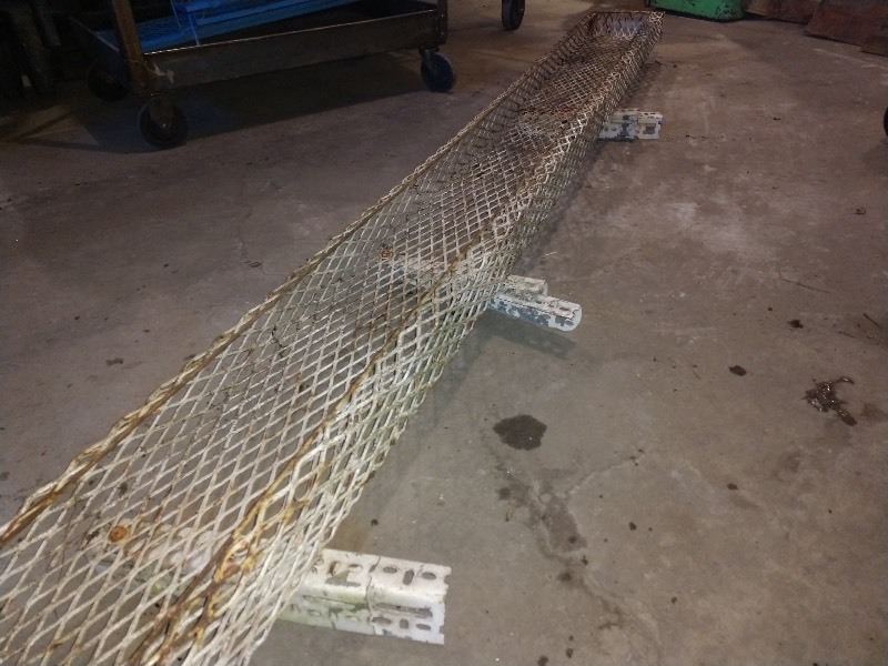 Industrial Mesh Shelf
