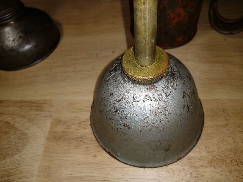 Antique Eagle Oil Can Oilers (2) and Oil Can Oiler (1)