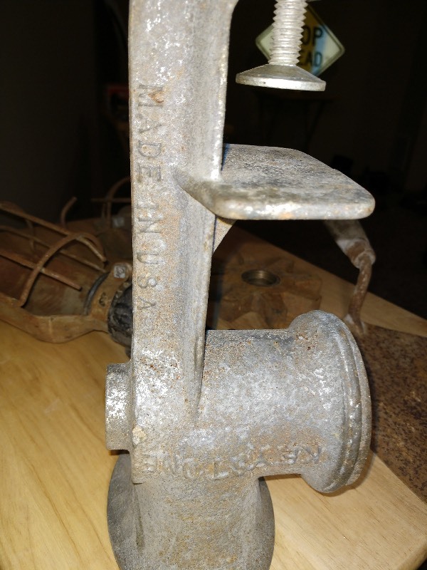Meat Grinder, Shop Lights, Sprocket, Concrete Trowel&nbsp