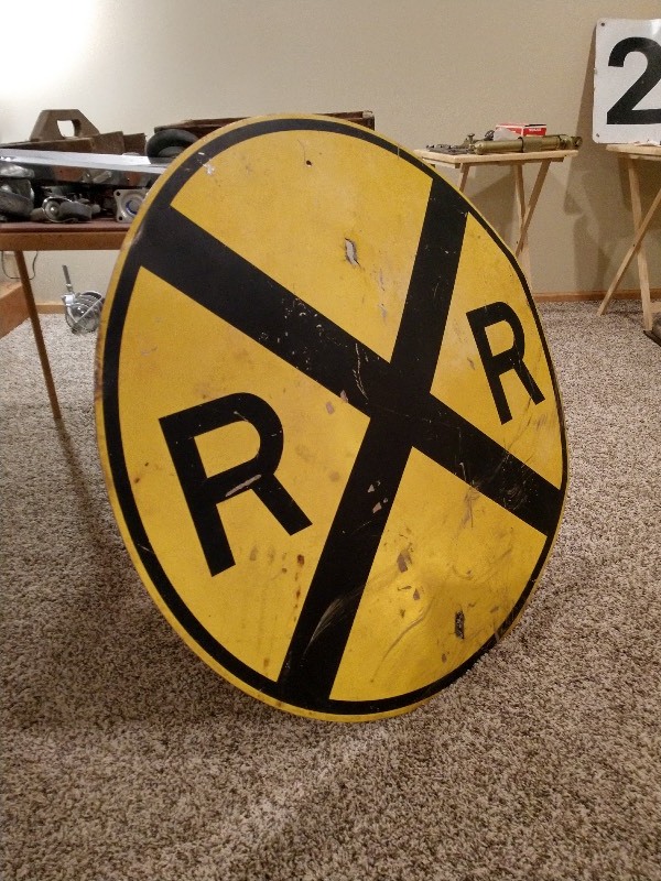 Vintage Railroad Sign