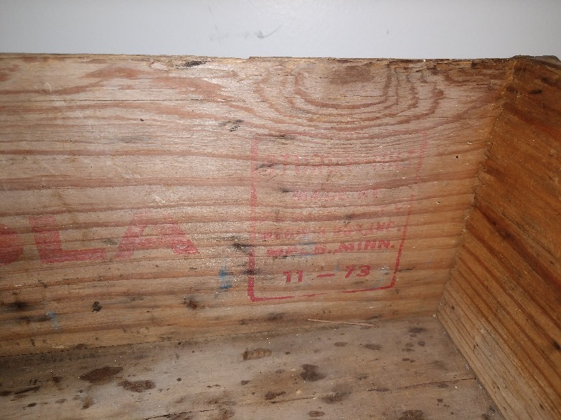 Vintage Pepsi Cola Crate