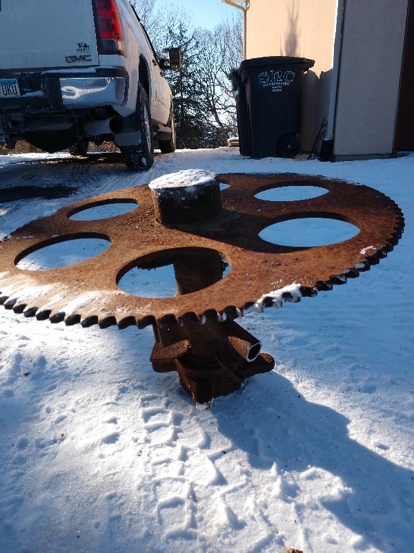 Primitive Wheel Gear Sprocket