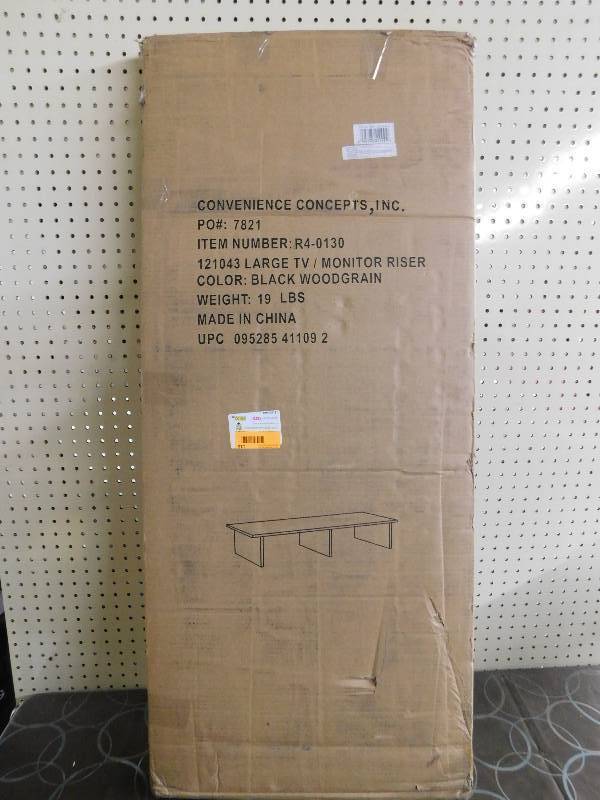 CC Large Monitor Riser Black, MSRP $69.99