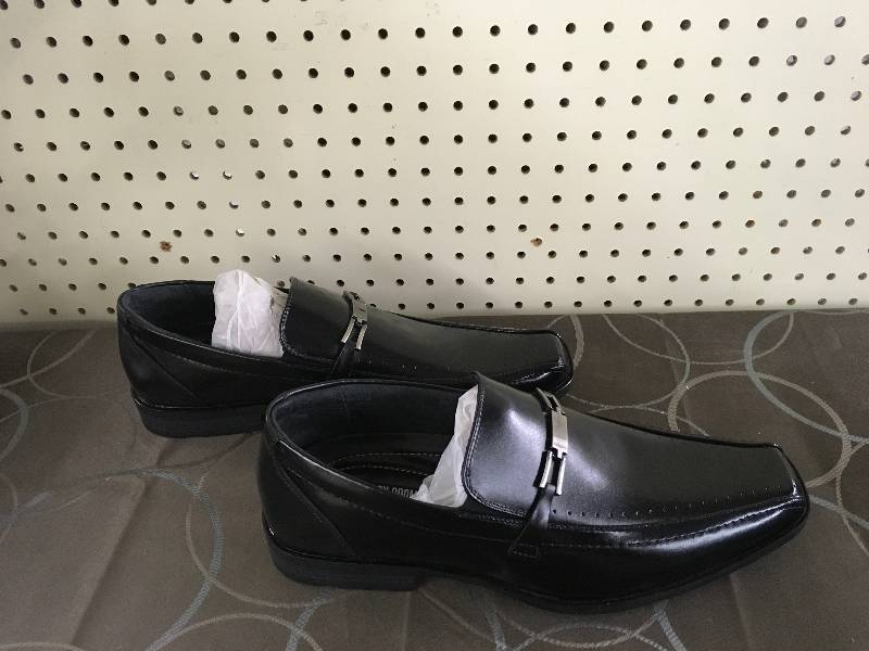 Stacy Adams Mens Cade- Black 10.5, MSRP $76.99