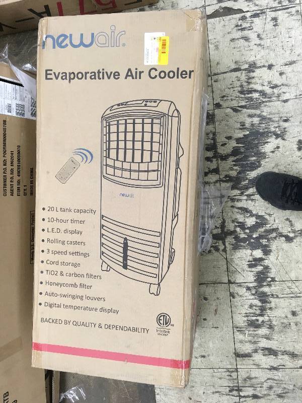 Newair Portable Evaporative- Red, MSRP $279.99