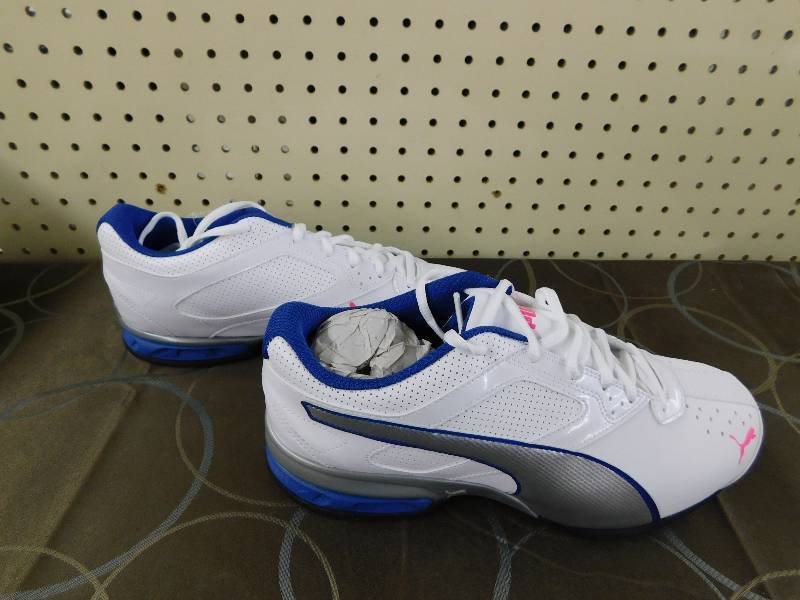 PUMA WM Tazon 6 Wide FM White 9.5, MSRP $76.99