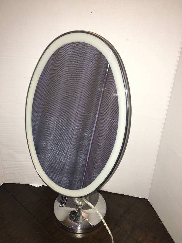 Shaper Image Oval Vanity Mirror