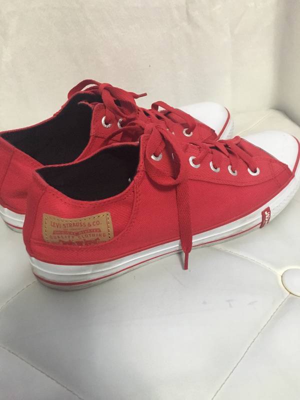 Levi Canvas Shoes Mens 12