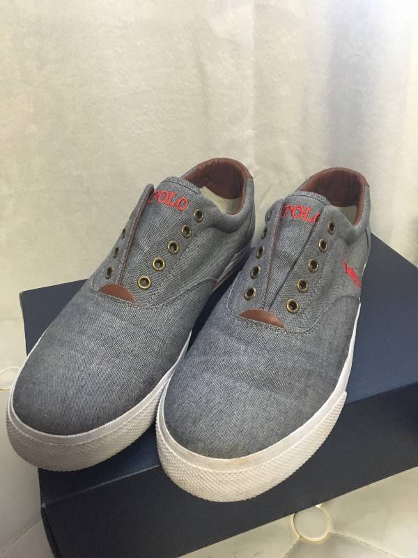 Ralph Lauren Vito Laceless Canvas Mens 12