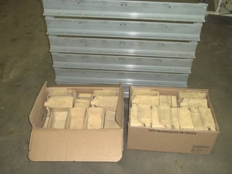 Parts Bin Rack with Parts Bins