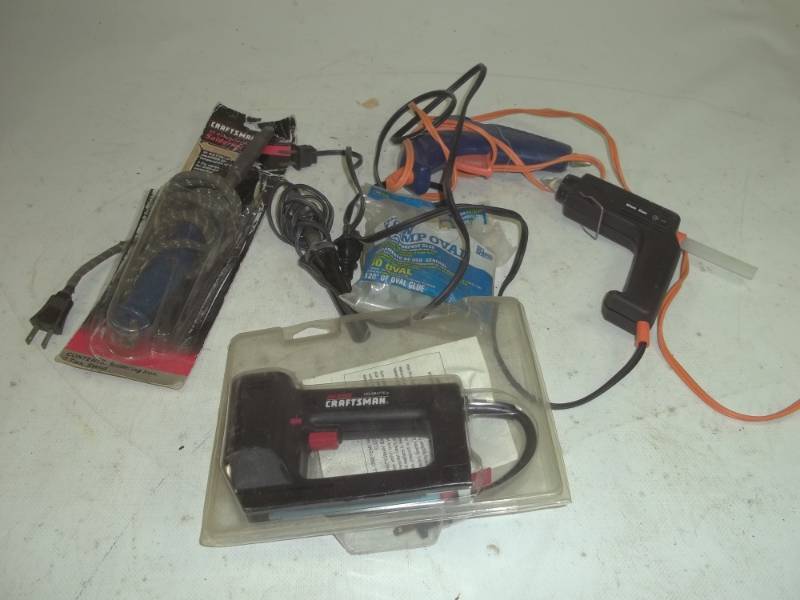 Electric Stapler, soldering irons and glue guns