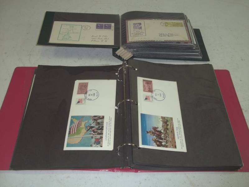 2 Binders of First Day Issue Stamps