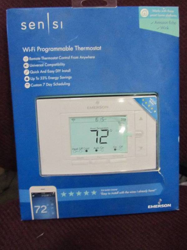 lot 73 image: Sensi Smart Thermostat, Wi-Fi, UP500W