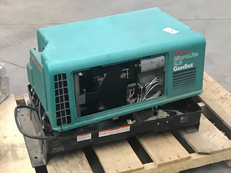 Onan MicroLite 2.8 GenSet Generator... Loretto Equipment 370 KBID