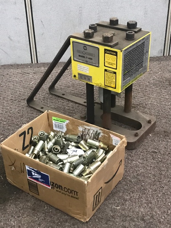 lot 74 image: Coil-O-Crimp Model T-4000 Commerc...