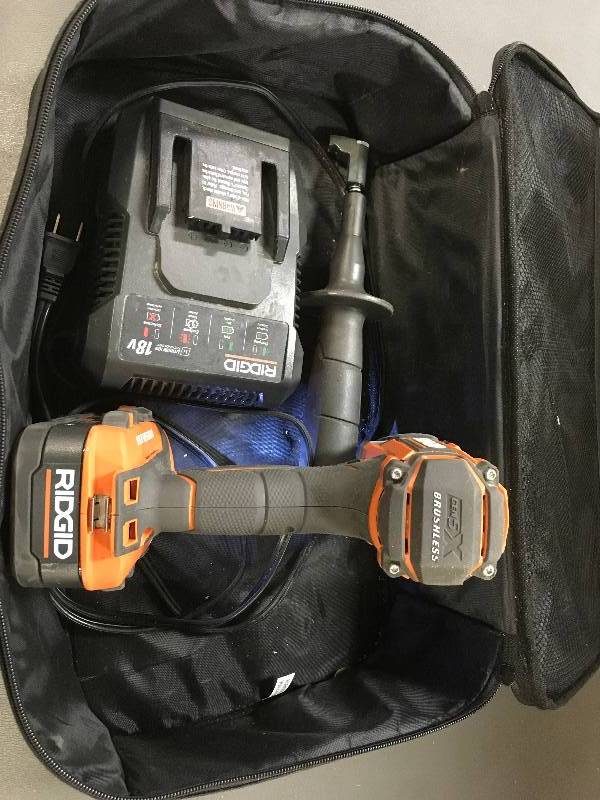 Ridgid Gen 5 X Brushless 18 Volt 12 in. Hammer Drill in working conditiuons