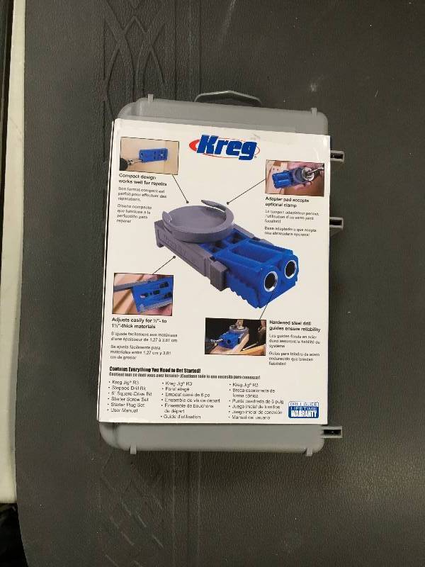 Kreg Jig R3 open box never used