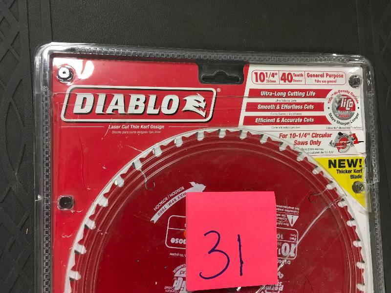 Diablo 10 14 in. 40 Teeth General Purpose Blade