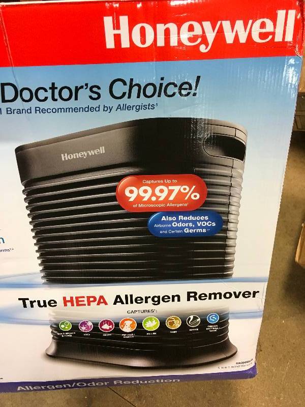 Honeywell Air Purifier Extra Large Room, True HEPA Allergen Remover