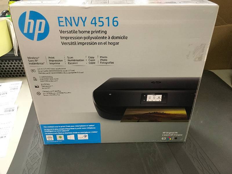 HP Envy 4516 Versatile Home Printing Wireless Printer open Box never used
