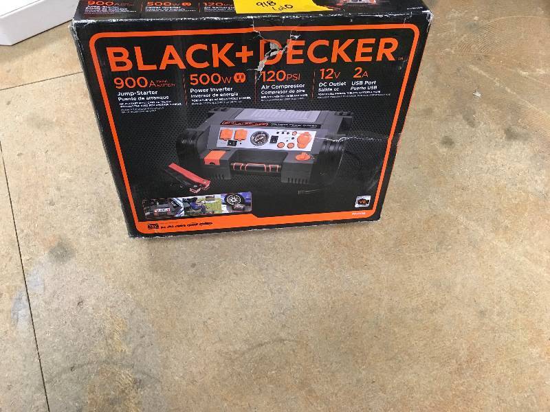Black & Decker 500-Watt Portable Power Station
