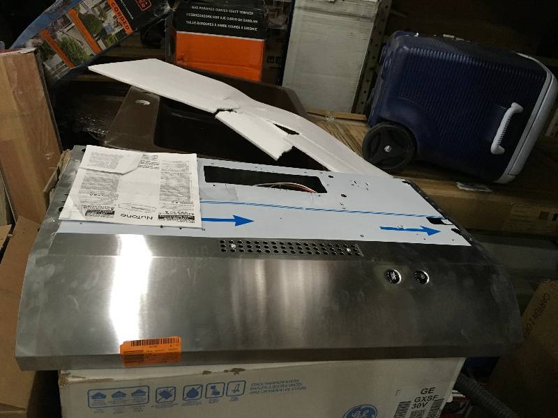 lot 8 image: Standard 30 Range Hood open box never used