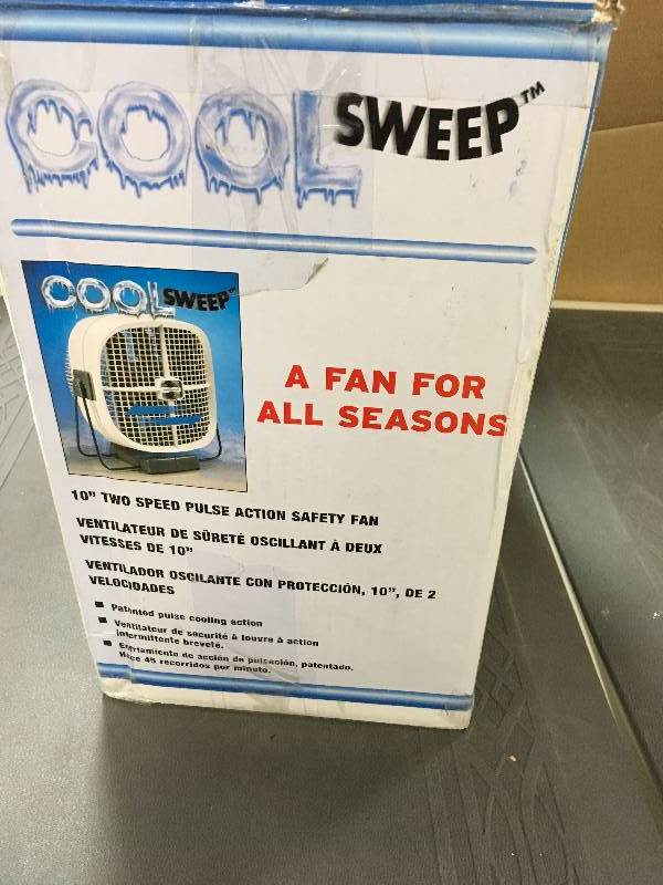 lot 7 image: Seabreeze 7500-1 Portable Fan Open box never used