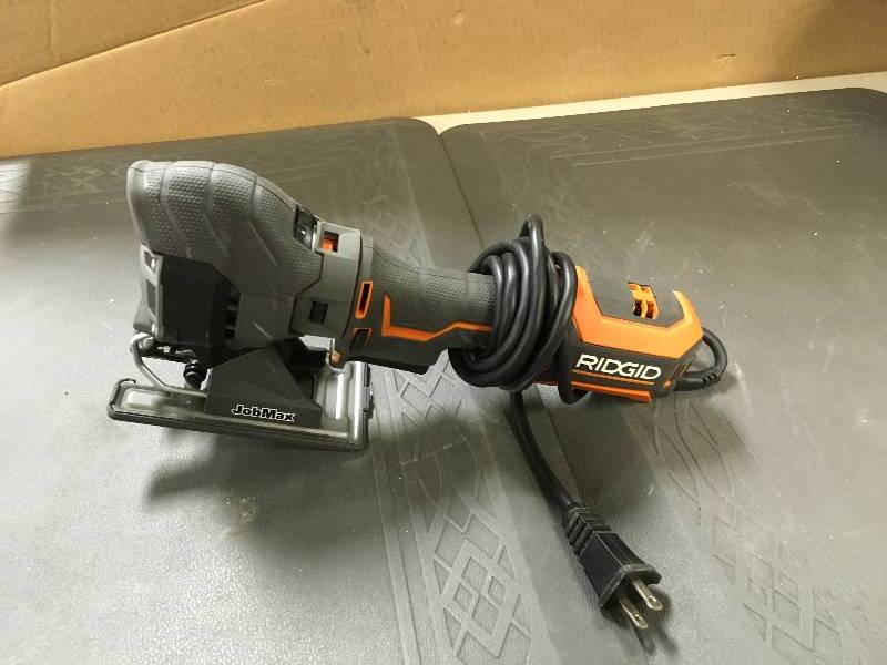 lot 12 image: Ridgid JobMax Jig Saw Head in  working conditions