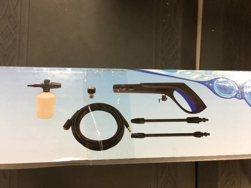 lot 40 image: Blue Clean Electric Pressure Washer Replacement Kit open box never used