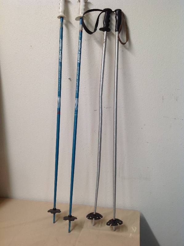 lot 10 image: Two Pairs Of Ski Poles - Fisher And Unknown
