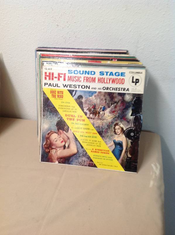 lot 23 image: 30 or more LPs of various artiest and genera