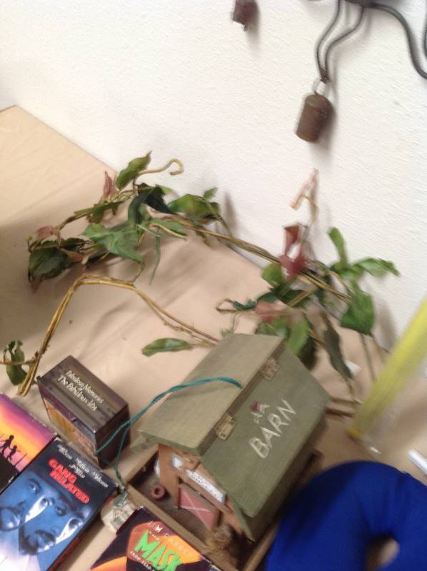 lot 53 image: Kids Toys, VHS Tapes, Bird Feeder, Wind Chime