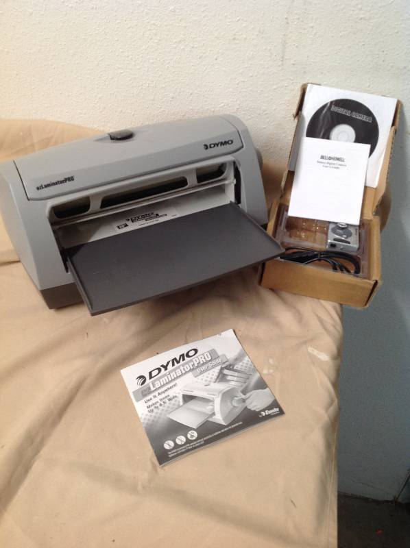 lot 69 image: Ez Laminator Pro and a Digital Camera