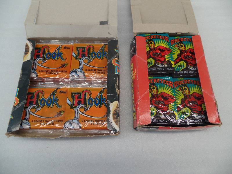 lot 73 image: Movie trading cards
