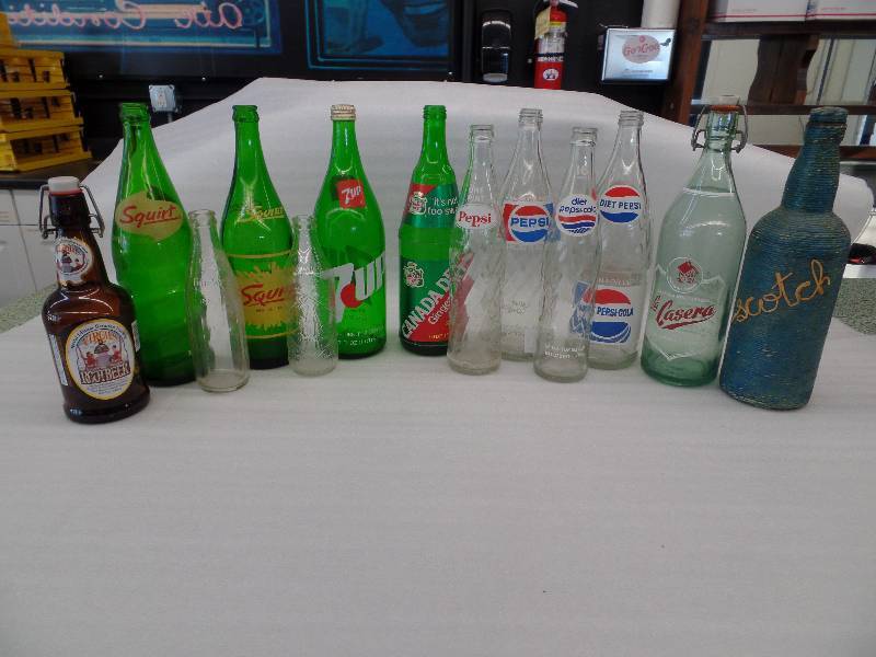 lot 76 image: Glass Bottles