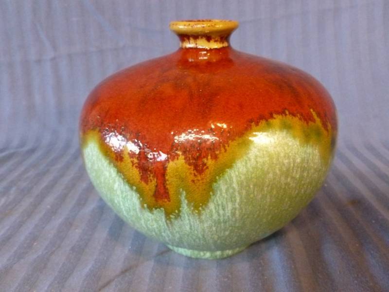 lot 29 image: Glazed Stoneware Vase