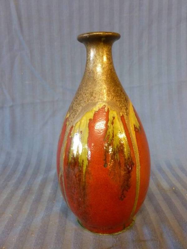 lot 30 image: Glazed Stoneware Vase