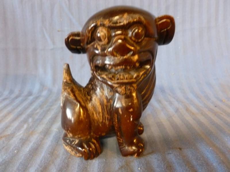 lot 119 image: Hand Carved Figurine