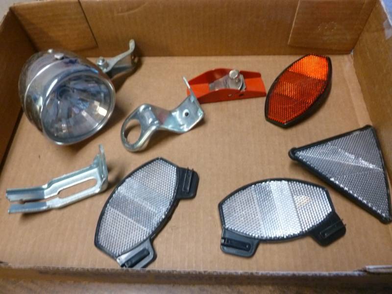 lot 175 image: Vintage Bike Headlight