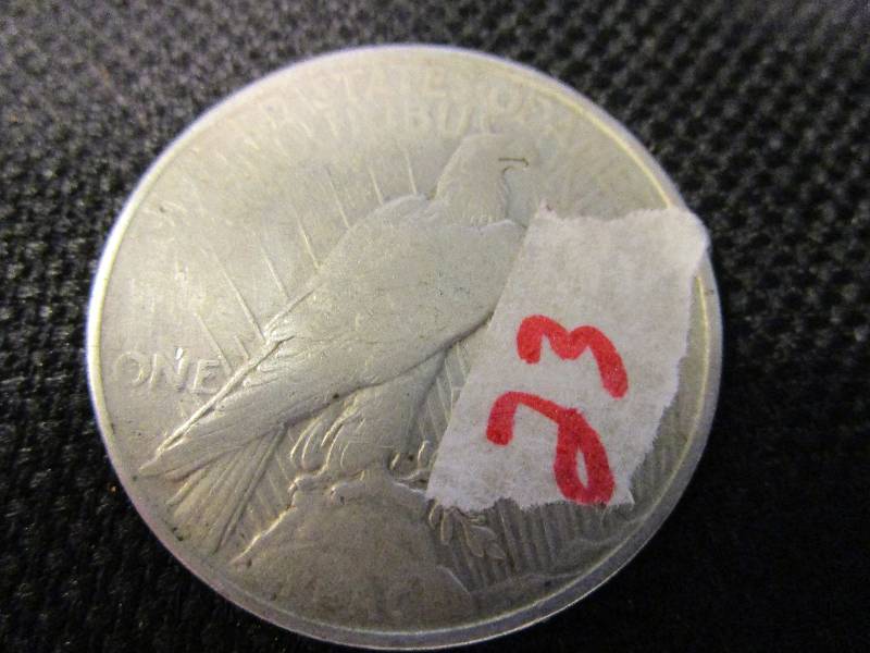 lot 23 image: 1926 D Peace Dollar