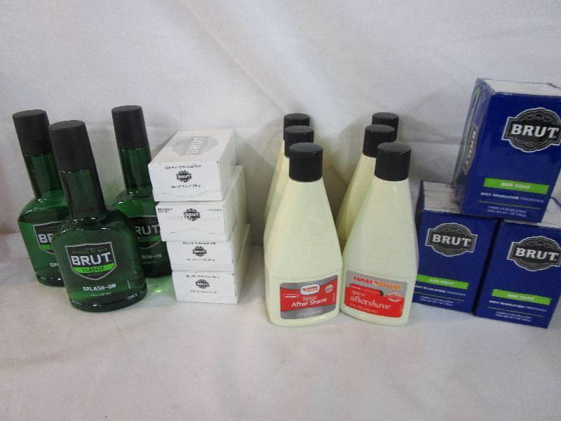 lot 41 image: Brut aftershave and Soap