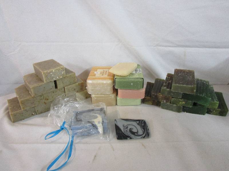 lot 51 image: Various Homemade soaps and deoderants