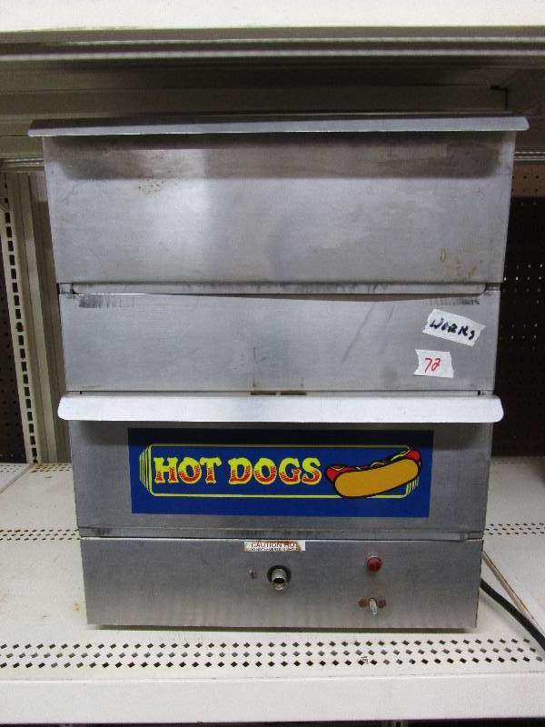 lot 72 image: Hot Dog Warmer