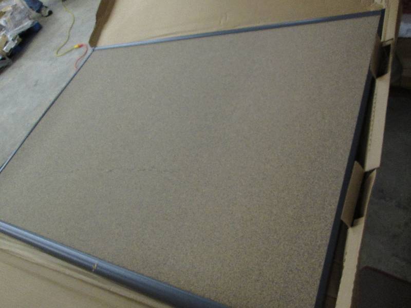 Large Damaged CorkboardBulletin Bo...