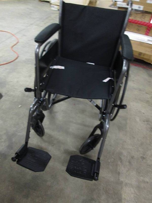 Medline K1 Basic 18 Wheelchair, El...