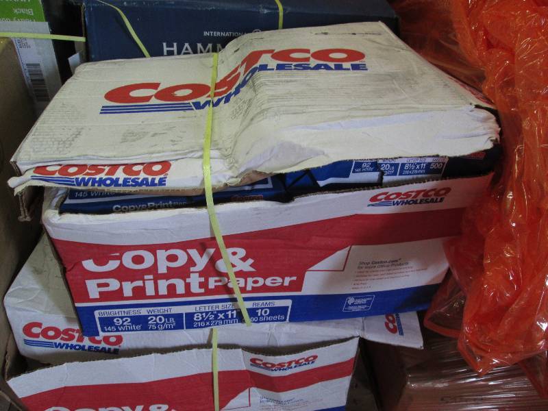 9 Reams of Costco 20 lb 8.5x11 inch...