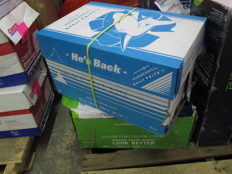 Case of Hammermill 20 lb 8.5x11 inc...
