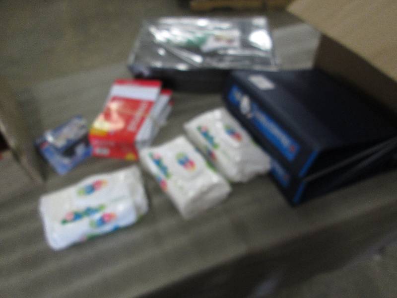 3- 2inch Binders, 3 pkg of Wet-Nap ...