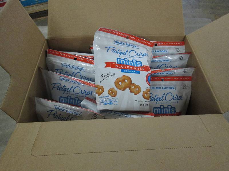 Lot of 4 Cases of Snack Factory 5 o...